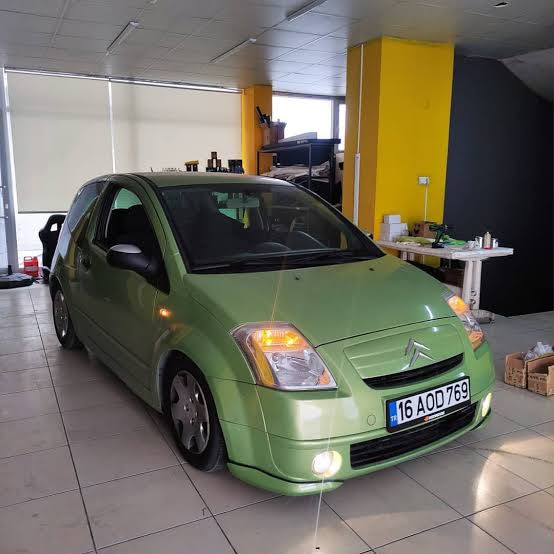 Citroen C2 Desenli Model Ön Tampon Flapları